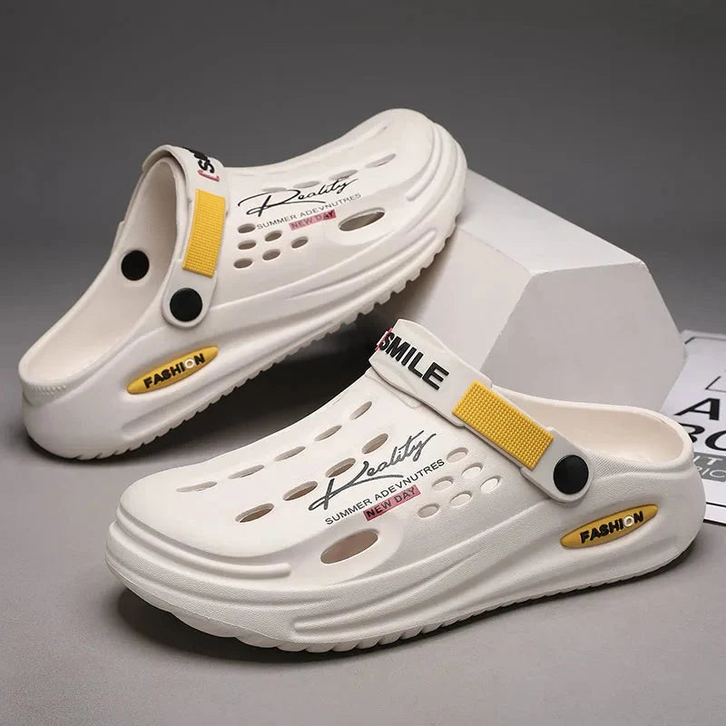 Ethan | Stylish and Supportive Men's Platform Clogs