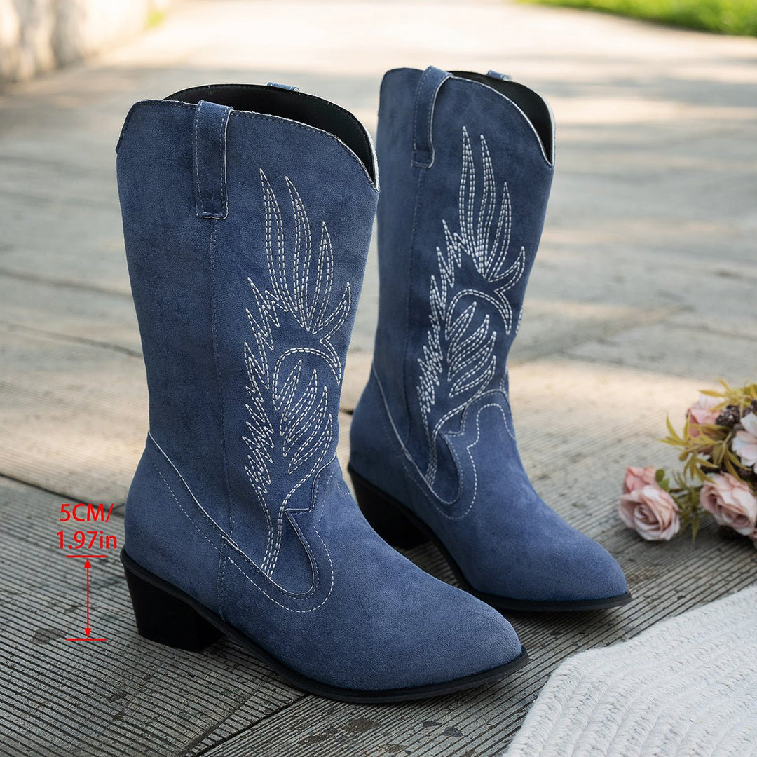 Julia | Bottes de cowboy western pour femme, classiques et polyvalentes