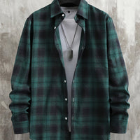 Daniel | Camicia da boscaiolo a quadri dal taglio morbido per uno stile quotidiano senza sforzo