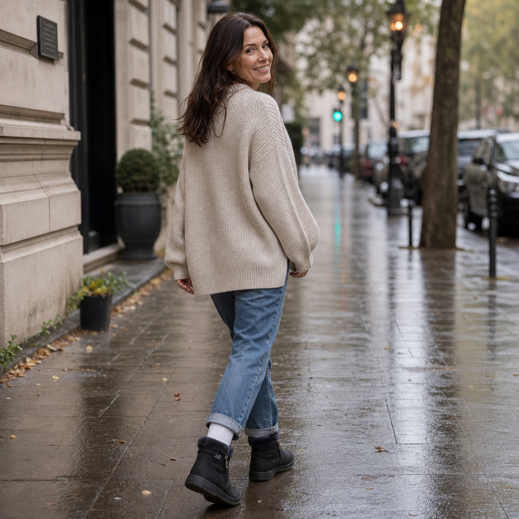 Lunavia | Plush-Lined Ankle Boots for Winter