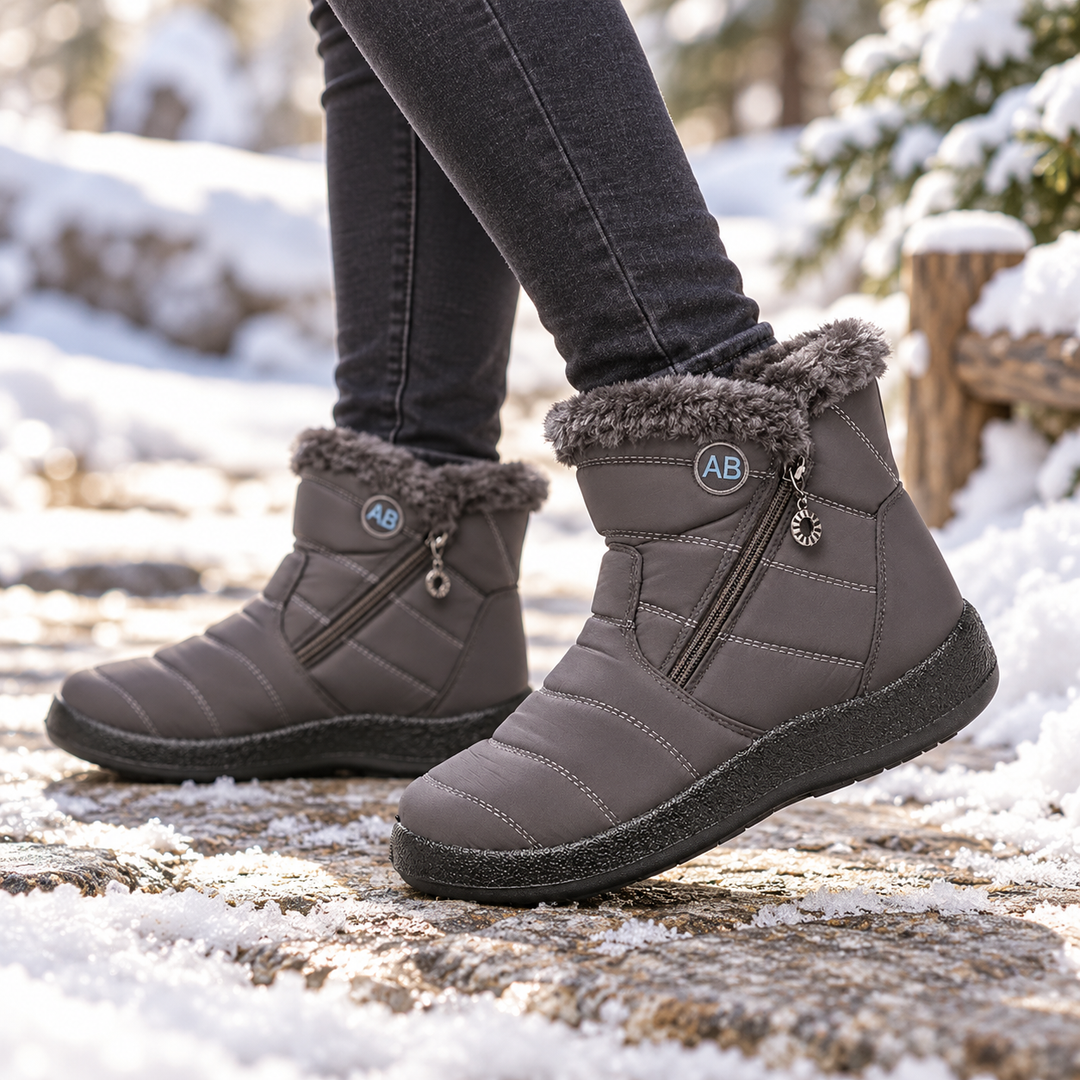 Lunavia | Plush-Lined Ankle Boots for Winter