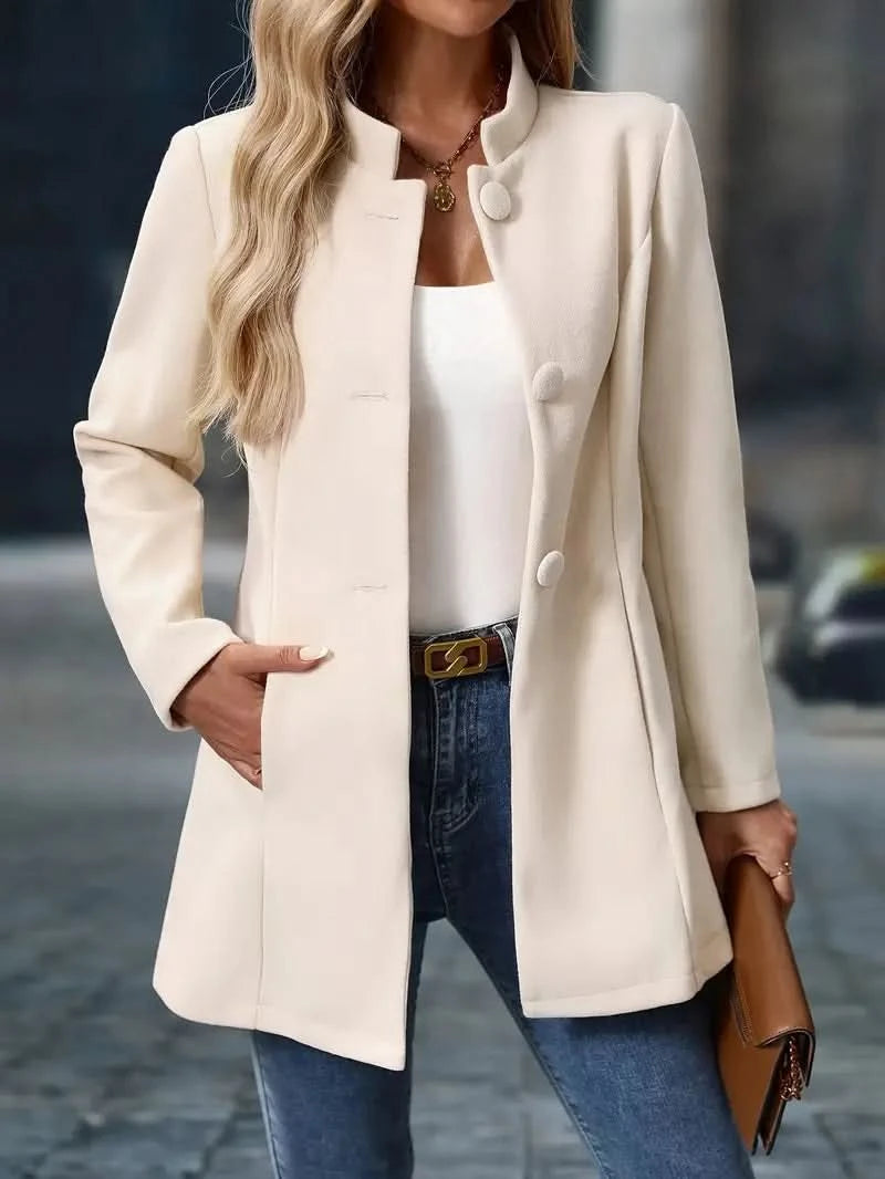 Lori | Tailored Blazer – Minimalist Elegance for Women