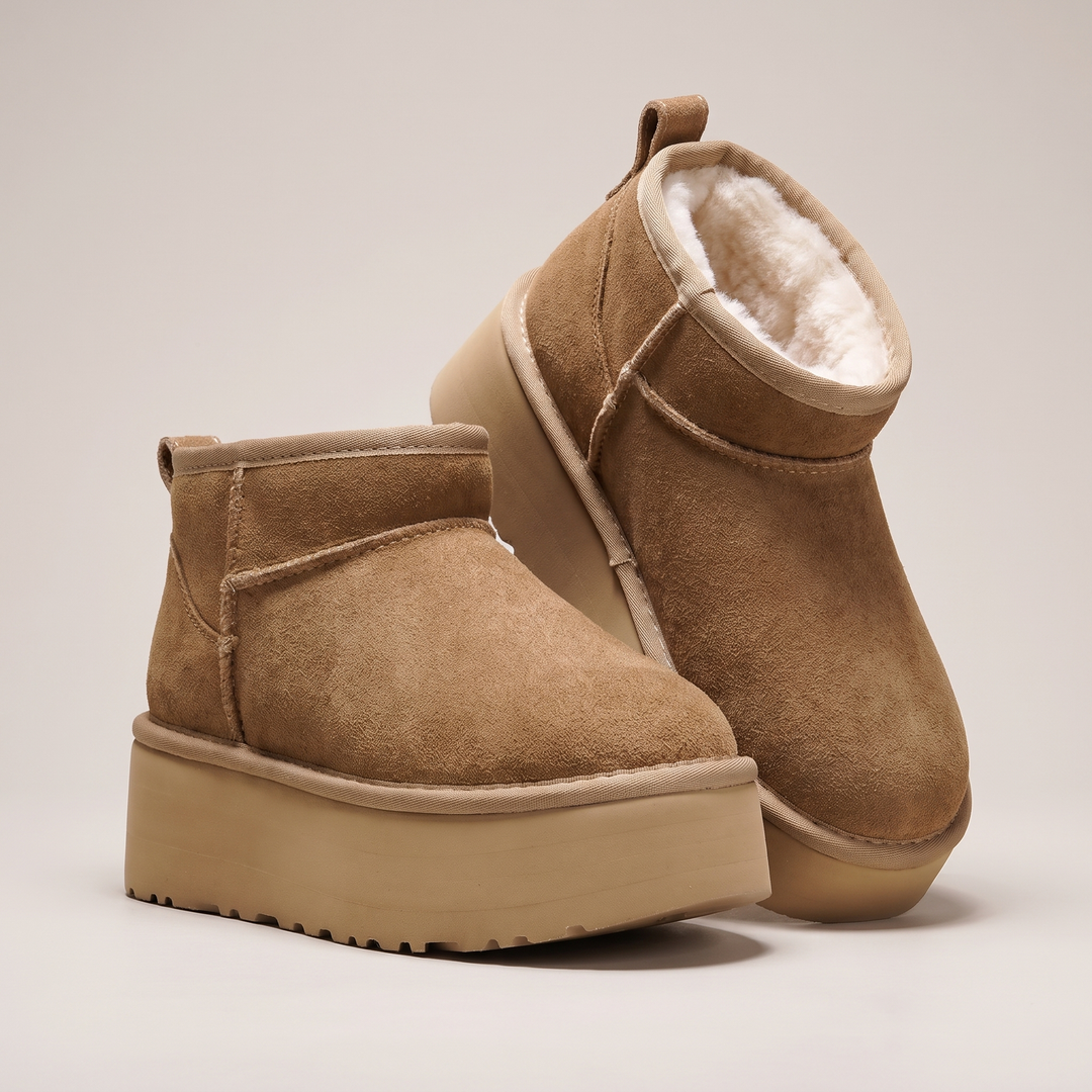 Cozy | Shearling Ankle Boots – Classic Comfort for Women
