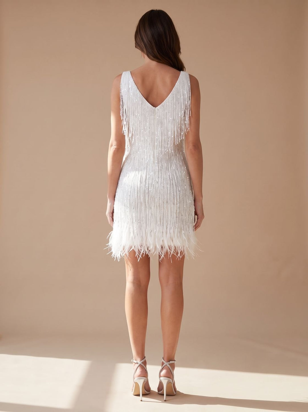 Layla | Sequin Fringe Mini Dress for Women