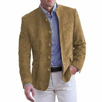 Daniel | Blazer classique à col montant au raffinement moderne