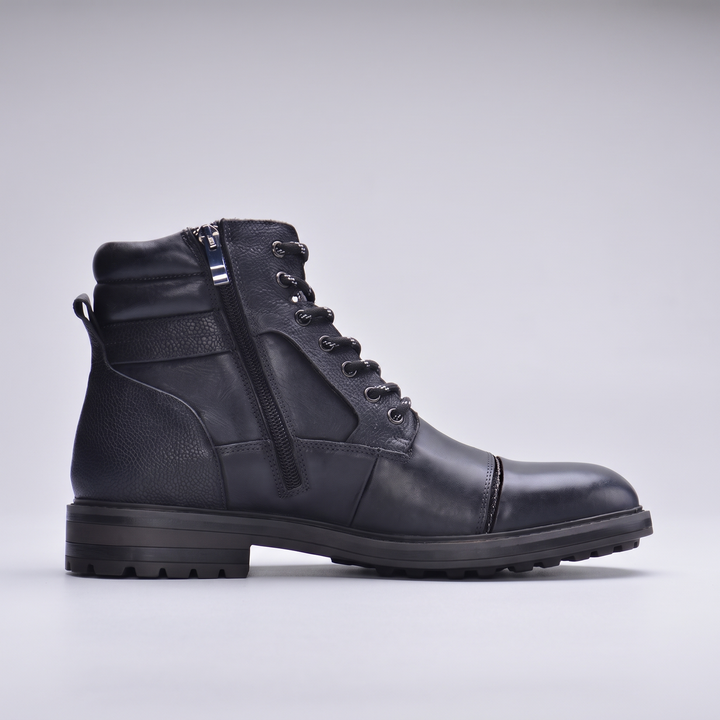 Fitzroy | Leather Ankle Boots – Rugged Comfort for Men