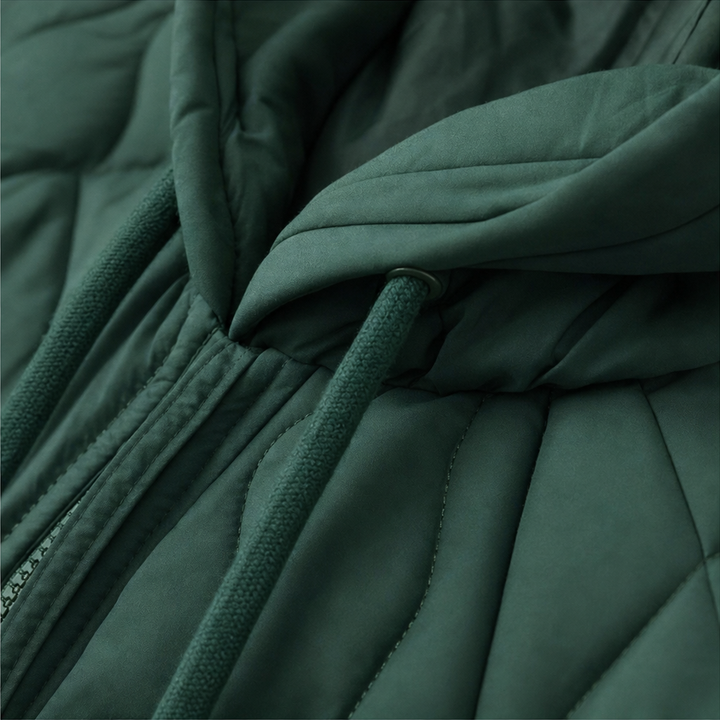 Wearbella | Quilted Hooded Puffer Jacket for Women