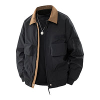 Mason | Moderne Bomberjacke mit Kontrastkragen