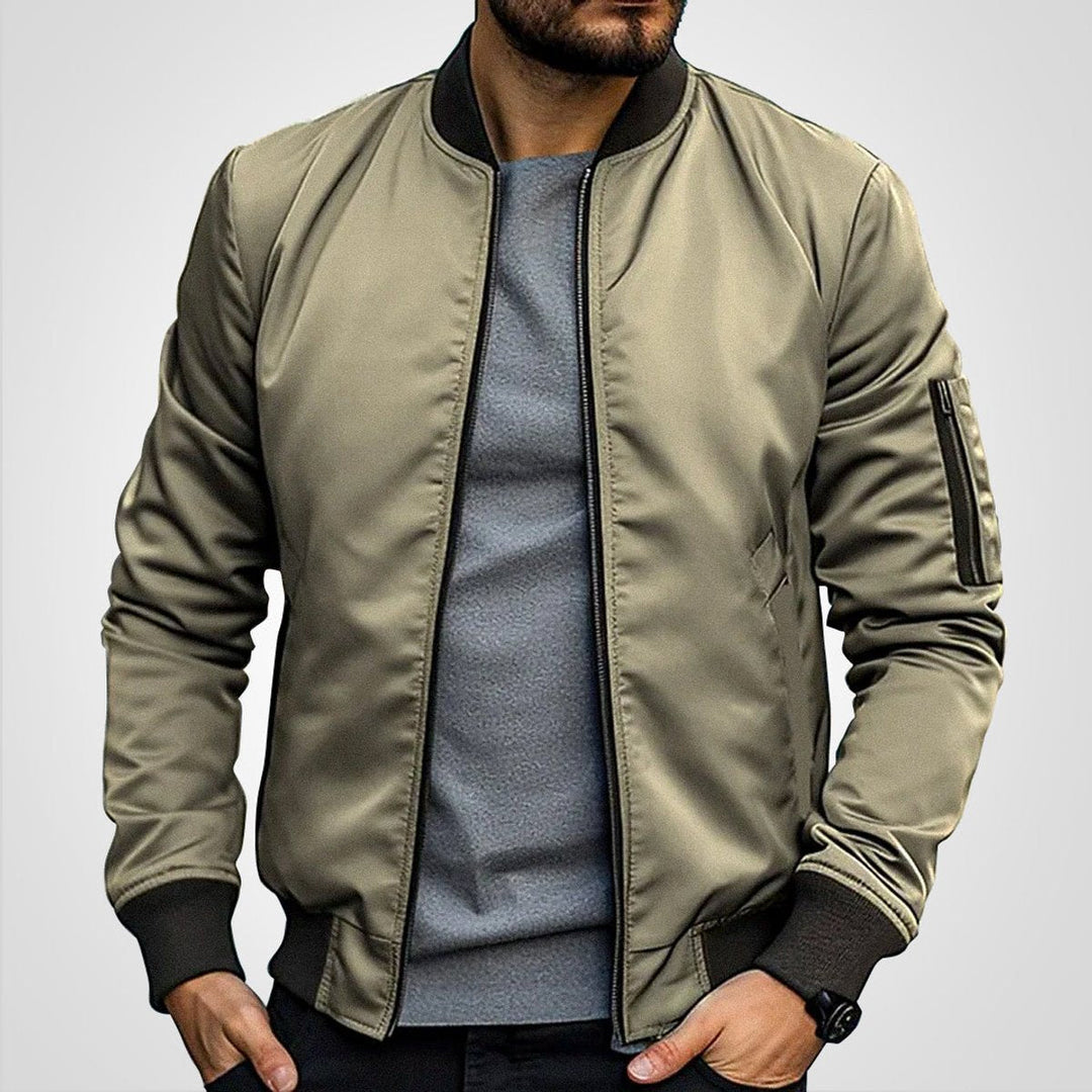 Felix | Classic and Comfortable Tailored Everyday Bomber Jacket
