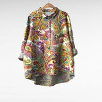 Clara | Timeless Long-Sleeve Blouse with Vintage-Inspired Collar