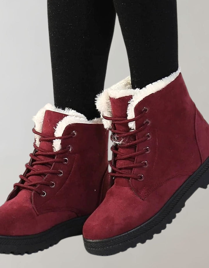 Luisa | Winter Boots – Cozy Lace-Up Style for Women