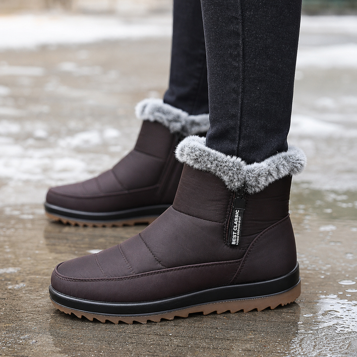 Warmalia | Waterproof Slip-On Snow Boots for Women