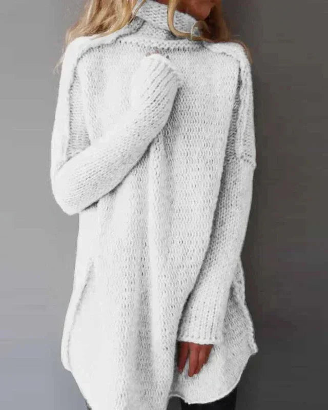 Mila | Warmer und stilvoller Damen-Rollkragenpullover