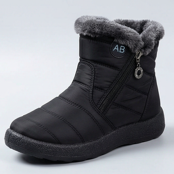 Frostiva | Winter Ankle Boots – Fur Lined for Comfort
