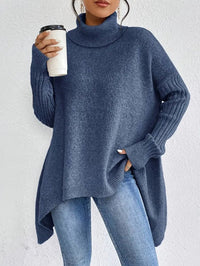 Eleanor | Lässiger und kuscheliger Oversize-Rollkragenpullover