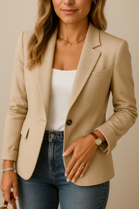 Amelia | Eleganter, taillierter Blazer für zeitlosen Alltagsstil