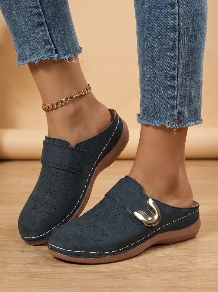 Emma | Orthopedic Mule Clogs – Adjustable Slip-On Style for Women