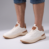 Oscar | Schlichte Ledersneakers mit gedämpfter Unterstützung für jeden Tag