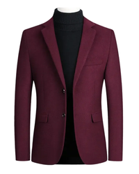 Liam | Zeitloser und eleganter Wollmix-Blazer für Herren