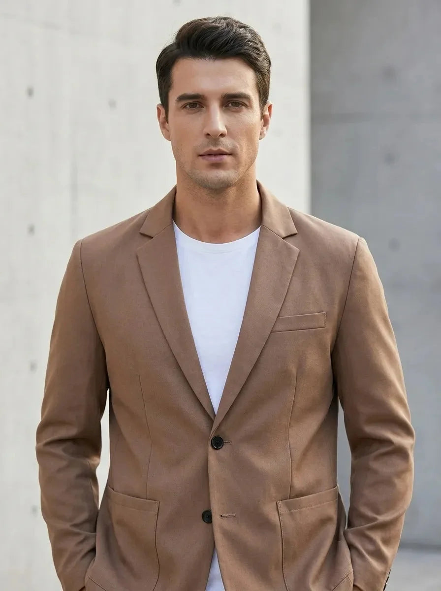 Patrick | Klassischer und stilvoller Zweiknopf-Blazer