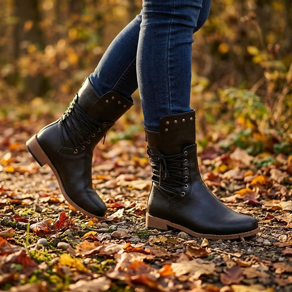 Westlyn | Lace Up Ankle Boots – Women's Wool Lined Design