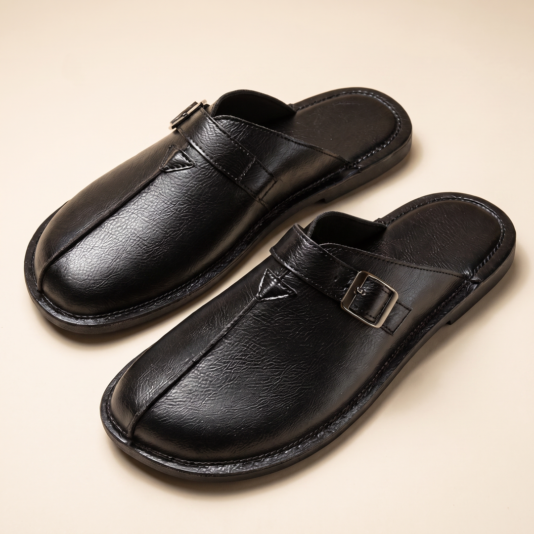 Ravenscourt | Leather Mules – Easy Slip-On Style for Comfort