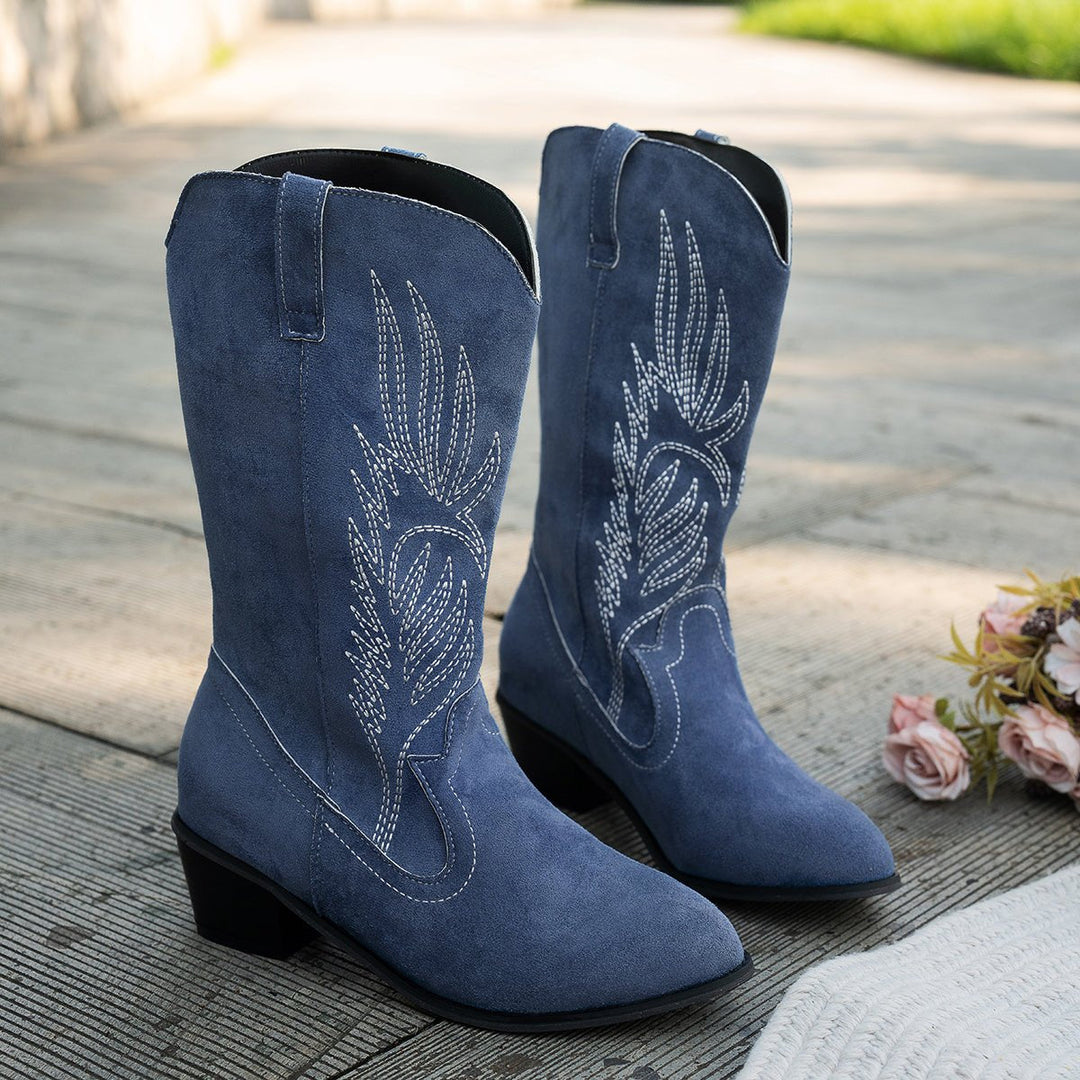 Julia | Bottes de cowboy western pour femme, classiques et polyvalentes