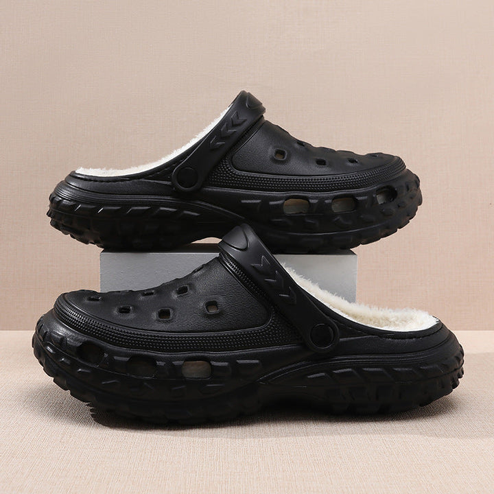 Ethan | Warm and Comfortable Men's Fleece-Lined Clogs