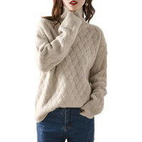 Sophie | Luxuriöser und weicher Kaschmir-Rollkragenpullover