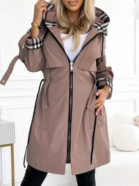 Olivia | Elegant And Warm Waterproof Coat With Hood