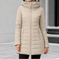 Charlotte | Cappotto imbottito trapuntato con cappuccio caldo ed elegante