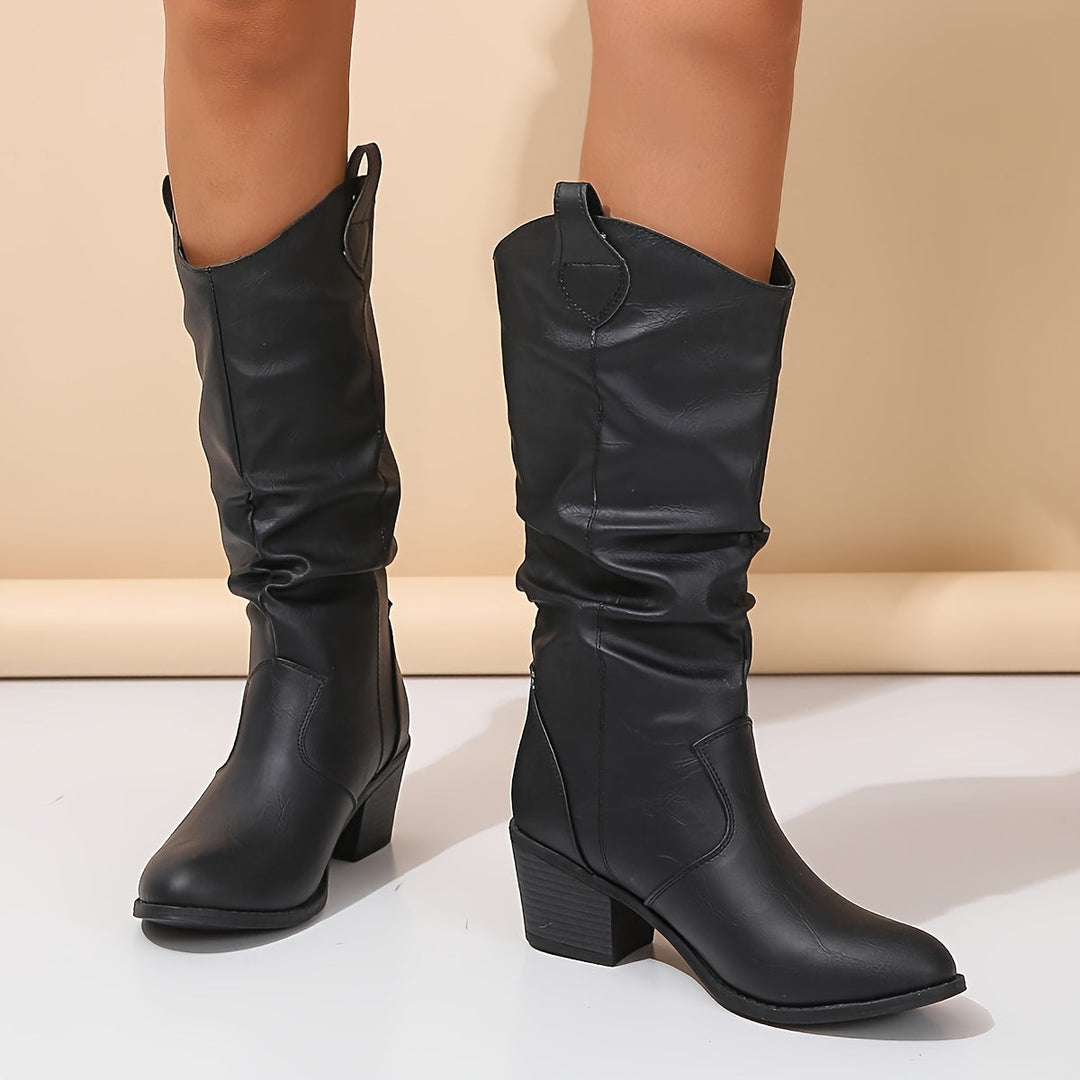 Willow | Bottes de cowboy western décontractées, souples et à tige large