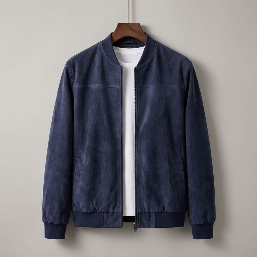 Weston | Bomber Jacket – Smooth Structured Style for Men