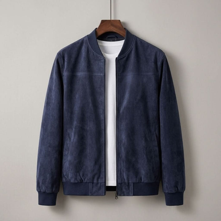 Weston | Bomber Jacket – Smooth Structured Style for Men