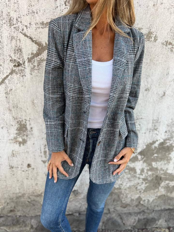 Emilia | Blazer classico e versatile a quadri