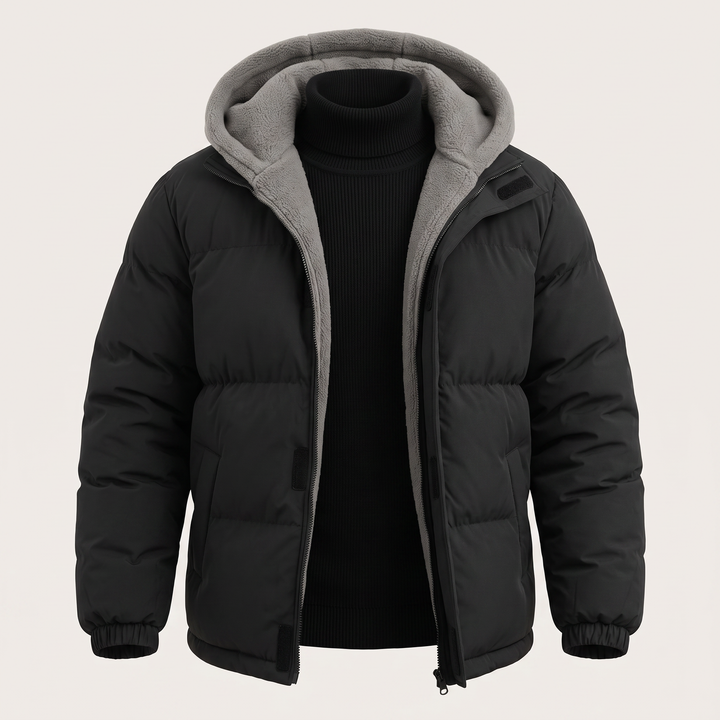 Caden | Winter Jacket – Insulated Hooded Design for Men