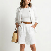 Sophia | Elegantes zweiteiliges Blazer- und Shorts-Set