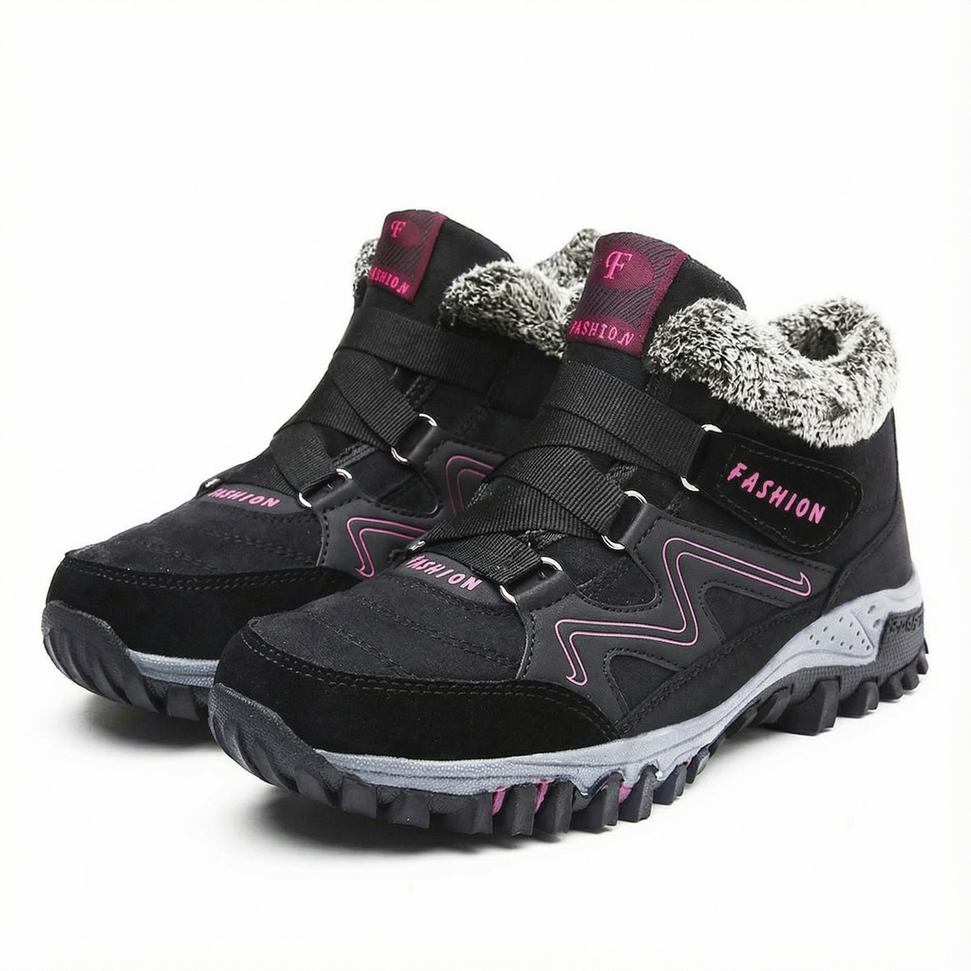 Snowstep | Winter Ankle Boots – Fur Lined Style for Women