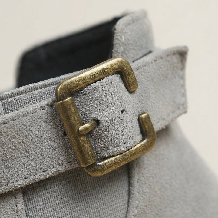 Solara | Slip On Low Heel Ankle Boots for Women