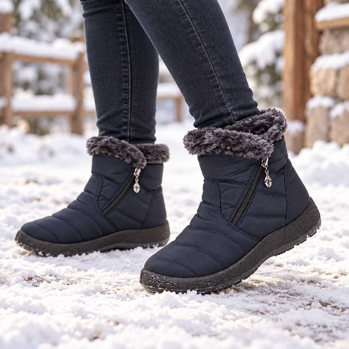 Lunavia | Plush-Lined Ankle Boots for Winter