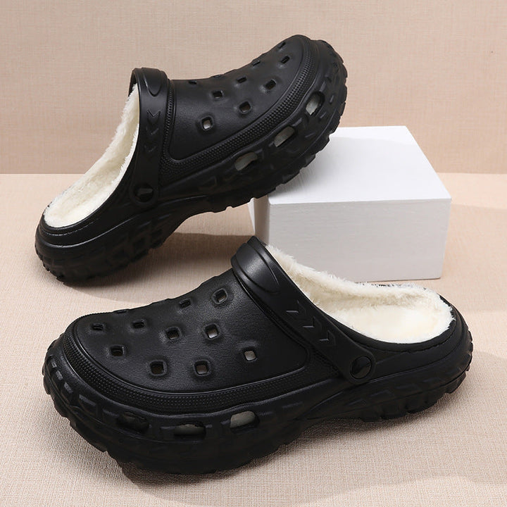 Ethan | Warm and Comfortable Men's Fleece-Lined Clogs
