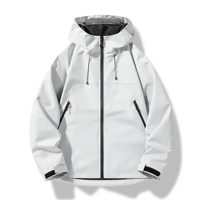 Heinrich | Waterproof Hooded Shell Jacket for Men