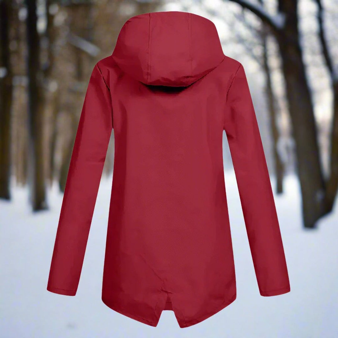 Emma | Luxuriöse und glamouröse wasserdichte Jacke