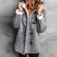 Christina | Eleganter und warmer Kapuzenmantel aus Kunstfell