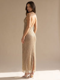 Laura | Robe de soirée longue radieuse et sophistiquée