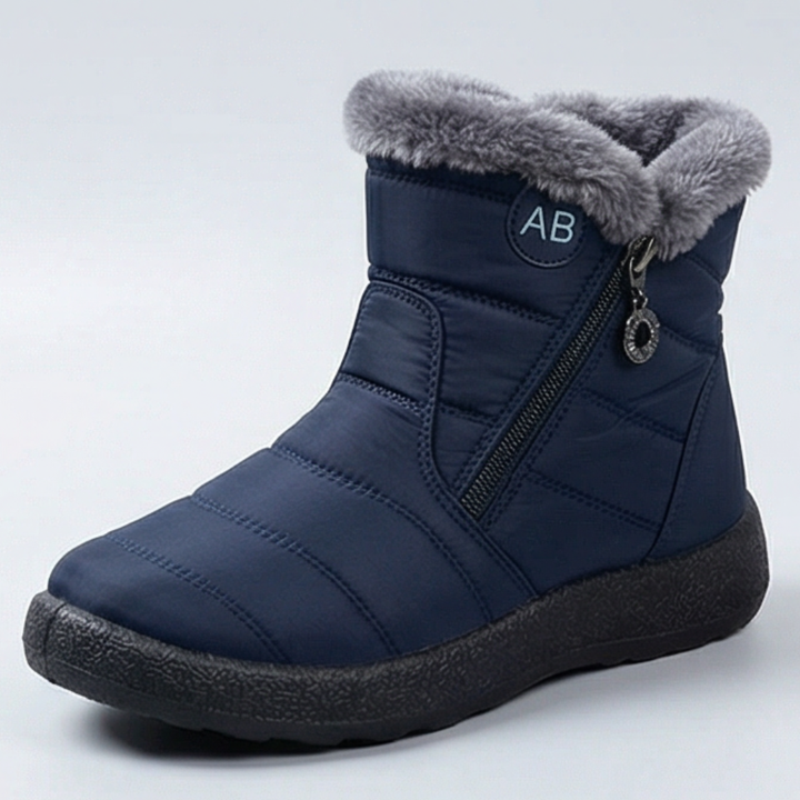 Frostiva | Winter Ankle Boots – Fur Lined for Comfort