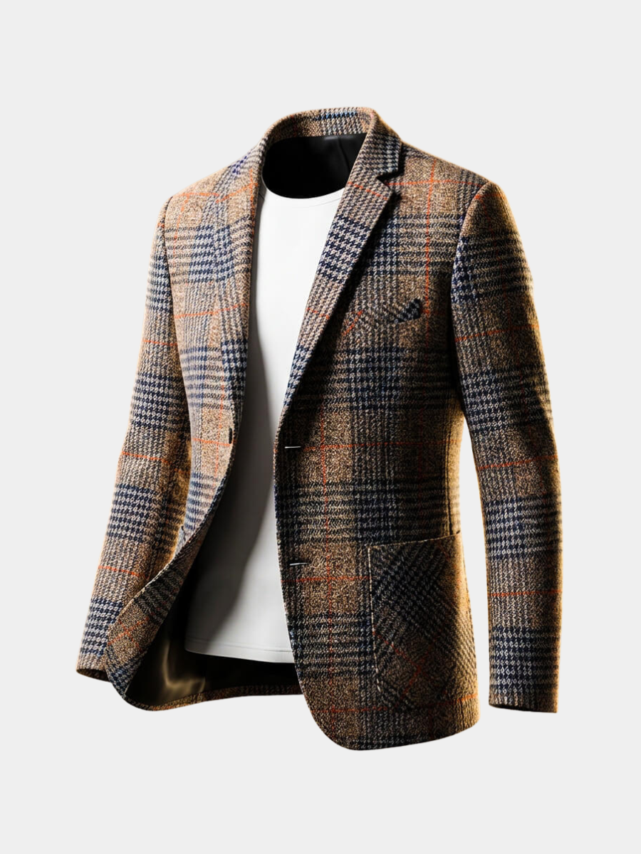 Horizon | Houndstooth Blazer for Men – Classic Heritage Style