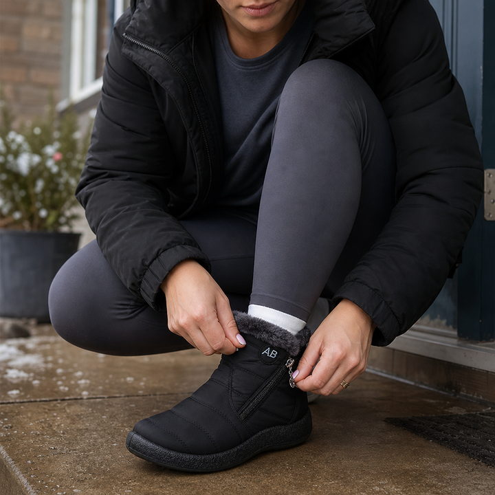 Lunavia | Plush-Lined Ankle Boots for Winter