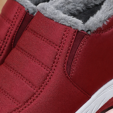 Frostella | Fur-Lined Ankle Boots – Cozy Waterproof Design for Women