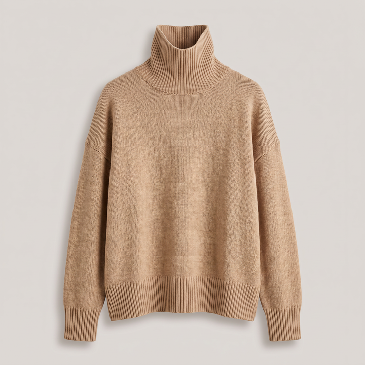 Aria | Oversized Turtleneck Sweater for Effortless Style
